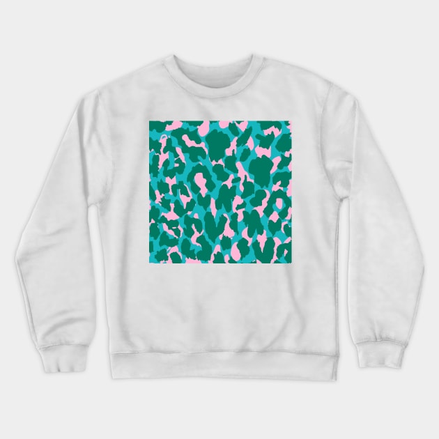 Wild cheetah Crewneck Sweatshirt by ANDREASILVESTRI